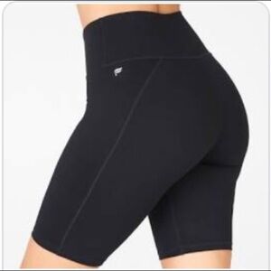 Fabletics Black High-Waisted Powerhold Shorts